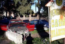 Accident la Peștișani