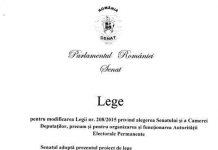 Mai puțini parlamentari în județ! Senatul a adoptat reducerea numărului acestora