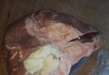 Supermarket din Târgu-Jiu, amendat cu 12.000 de lei pentru carnea cu puroi