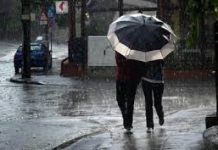 Cod galben de ploi și furtuni