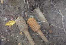 Muniţie de război, descoperită, din nou, la Lelești