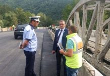 De astăzi se circulă pe noul pod peste râul Sadu, pe DN 66