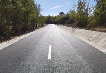 CJ Gorj a finalizat lucrările de consolidare a terasamentului pe DJ 675 A Bustuchin