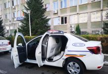 Mașină specială pentru arestați, la IPJ Gorj