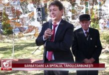 SĂRBĂTOARE LA SPITALUL TÂRGU-CĂRBUNEȘTI