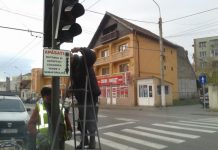 Semaforizare la buton pentru mai multe zone din Târgu-Jiu