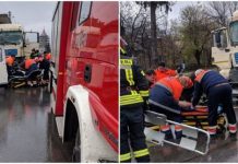 Șofer de tir, din Țicleni, rănit grav într-un accident la Hunedoara