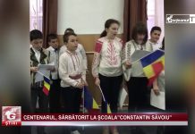 CENTENARUL, SĂRBĂTORIT LA ȘCOALA”CONSTANTIN SĂVOIU”
