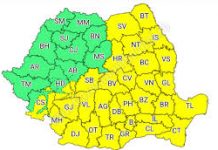 Gorjul, sub cod galben de ninsori