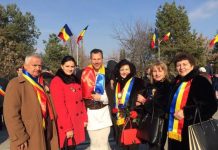 Femeile din OFSD Gorj, în primul rând la parada de 1 Decembrie