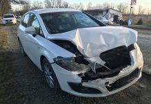 Accident la Drăgoieni