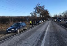 Accident cu trei mașini la intrarea în Bălănești