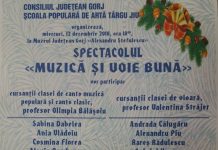 Cursanții ȘPA Târgu-Jiu, în spectacol la Muzeul Județean