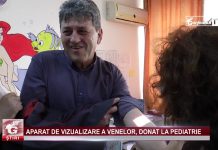 APARAT DE VIZUALIZARE A VENELOR, DONAT LA PEDIATRIE