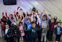 Marea familie Gorjeanul, Centrul de Calcul Târgu-Jiu şi SNI s-a întâlnit cu Moş Crăciun