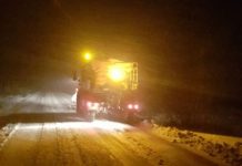 26 de autoutilaje au deszăpezit drumurile naționale din Gorj