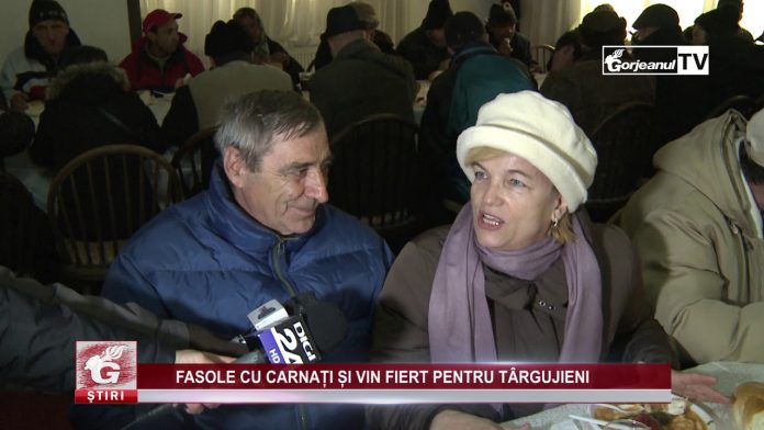 FASOLE CU CARNAȚI ȘI VIN FIERT PENTRU TÂRGUJIENI