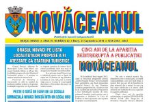 Eveniment editorial – Novăceanul, la Centenarul Marii Uniri