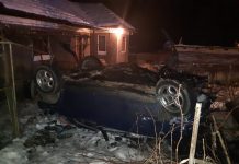 FOTO: Accident la Plopșoru