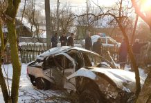 Accident la Bolboși