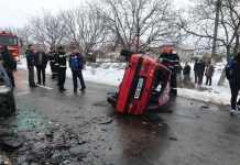 Accident rutier cu trei răniți, între care și un adolescent de 14 ani