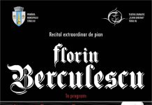 FOTO: Concert Florin Berculescu, sâmbătă, la Teatrul Dramatic din Târgu Jiu