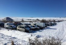 Nereguli la un centru de dezmembrări auto