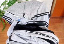 FOTO: Articole vestimentare, confiscate de polițiști