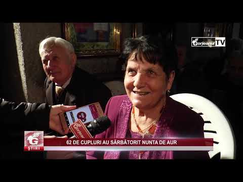 62 DE CUPLURI AU SĂRBĂTORIT NUNTA DE AUR