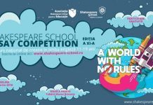 S-a dat start înscrierilor la concursul național Shakespeare School Essay: Premii, de peste 5000 de euro