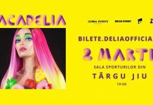Show incendiar, oferit de Delia la Sala Sporturilor din Târgu-Jiu