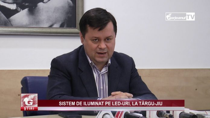 SISTEM DE ILUMINAT PE LED-URI, LA TÂRGU-JIU
