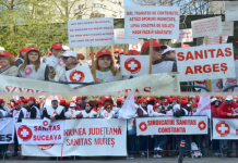 Sanitas Gorj a pichetat Ministerul Muncii şi Justiţiei Sociale