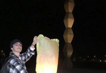 Brâncuși, comemorat cu lampioane la Coloana Infinitului