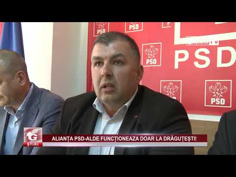 ALIANȚA PSD-ALDE FUNCȚIONEAZA DOAR LA DRĂGUȚEȘTI!