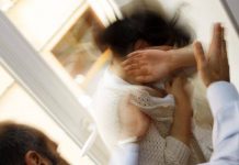 Tânără agresată de soț