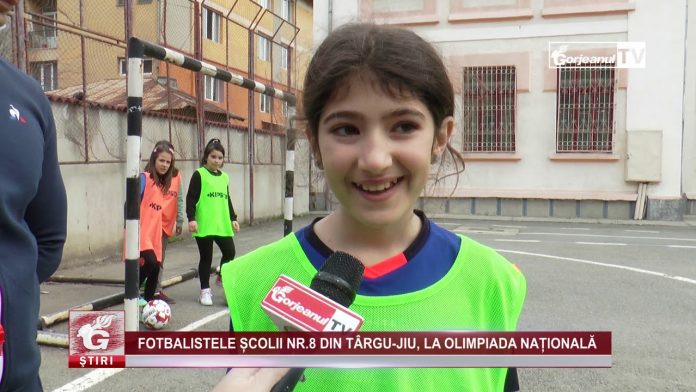 FOTBALISTELE ȘCOLII NR 8 DIN TÂRGU-JIU, LA OLIMPIADA NAȚIONALĂ