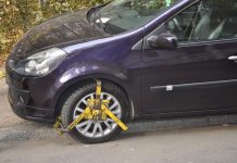 Rovinari: Roți blocate pentru parcare ilegală