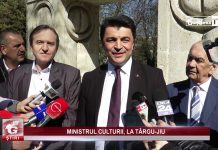 MINISTRUL CULTURII, LA TÂRGU-JIU