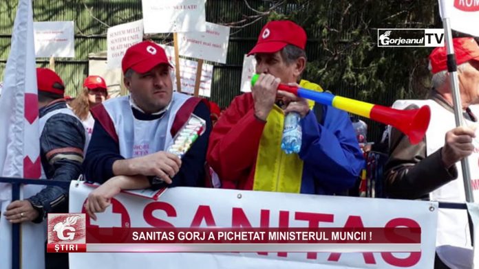 SANITAS GORJ A PICHETAT MINISTERUL MUNCII !
