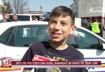 ZECI DE POLIȚIȘTI DIN GORJ, AVANSAȚI ÎN GRAD DE ZIUA LOR