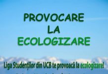 Studenții UCB Târgu Jiu ecologizează Poiana Narciselor