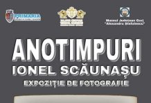 Expoziția ,,Anotimpuri”, semnată Ionel Scăunașu, și în atenția publicului mehedințean