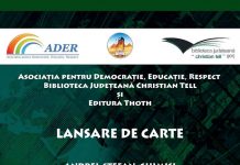 Volum semnat de Andrei Ştefan Ghimişi, lansat joi, la Târgu-Jiu