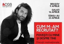 Smiley le vorbește studenților din Târgu-Jiu