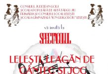 Spectacol folcloric la Lelești