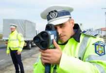 Șofer din Mătăsari, prins în timp ce conducea o motocicletă cu 204 kilometri la oră