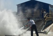 Simulare de incendiu la o firmă din Târgu-Jiu! Reacția angajaților