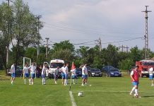 Sărbătoare pe străzile din Târgu-Cărbunești, după promovarea echipei Gilortul în Liga 3