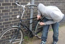 Reținut după ce a furat o bicicletă